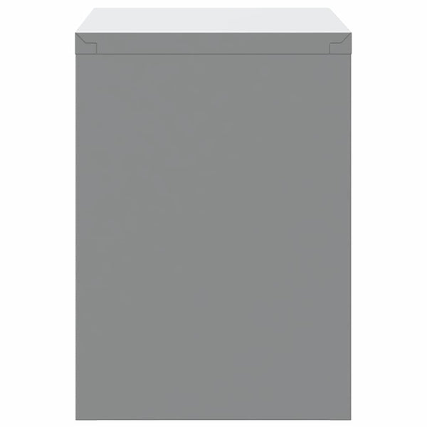 Werkzeugschrank mit Stauraum Rot/Grau 50cm
