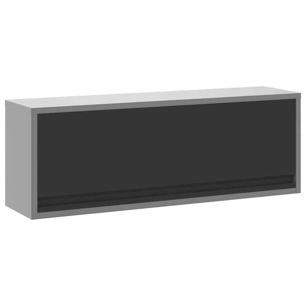 Werkzeugschrank mit Stauraum, Schwarz/Grau, 100cm