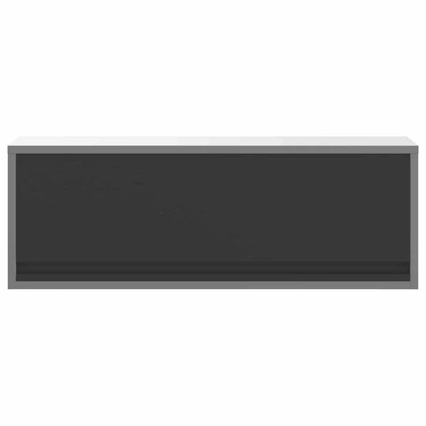 Werkzeugschrank mit Stauraum, Schwarz/Grau, 100cm