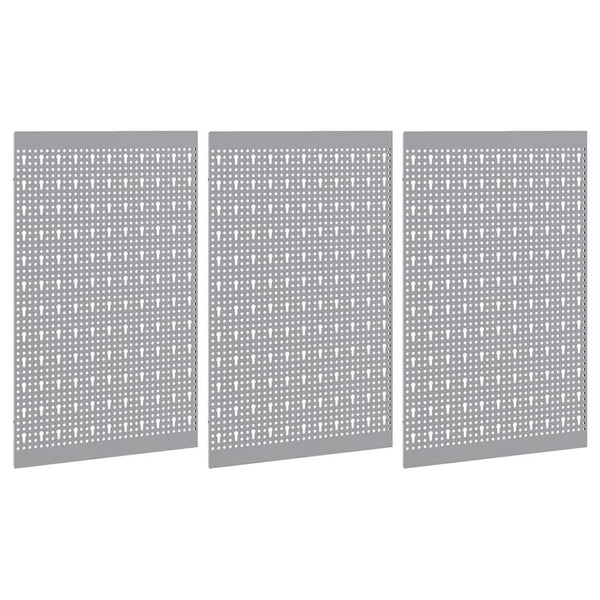 Werkzeugwandpaneel Grau 150x60cm 3-teilig