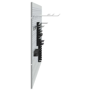 Werkzeugwandpaneel Grau 150x60cm 3-teilig