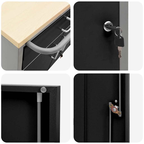 Werkbank mit Schubladen 75x45x85 cm
