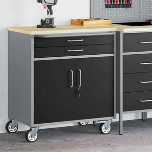 Werkbank mit Schubladen 75x45x85 cm
