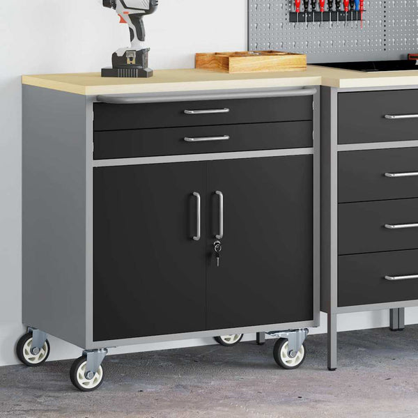 Werkbank mit Schubladen 75x45x85 cm