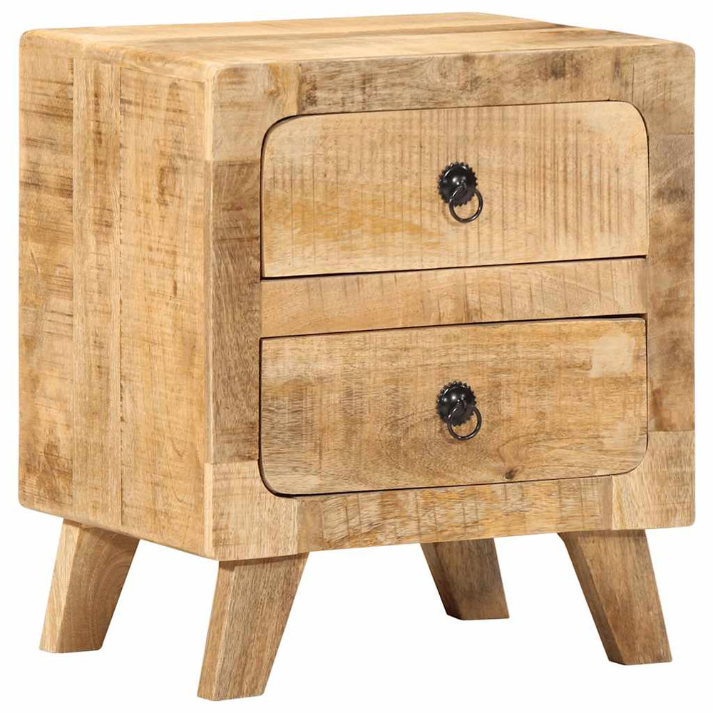 Nachttisch Mango Massivholz 40x32x46 cm