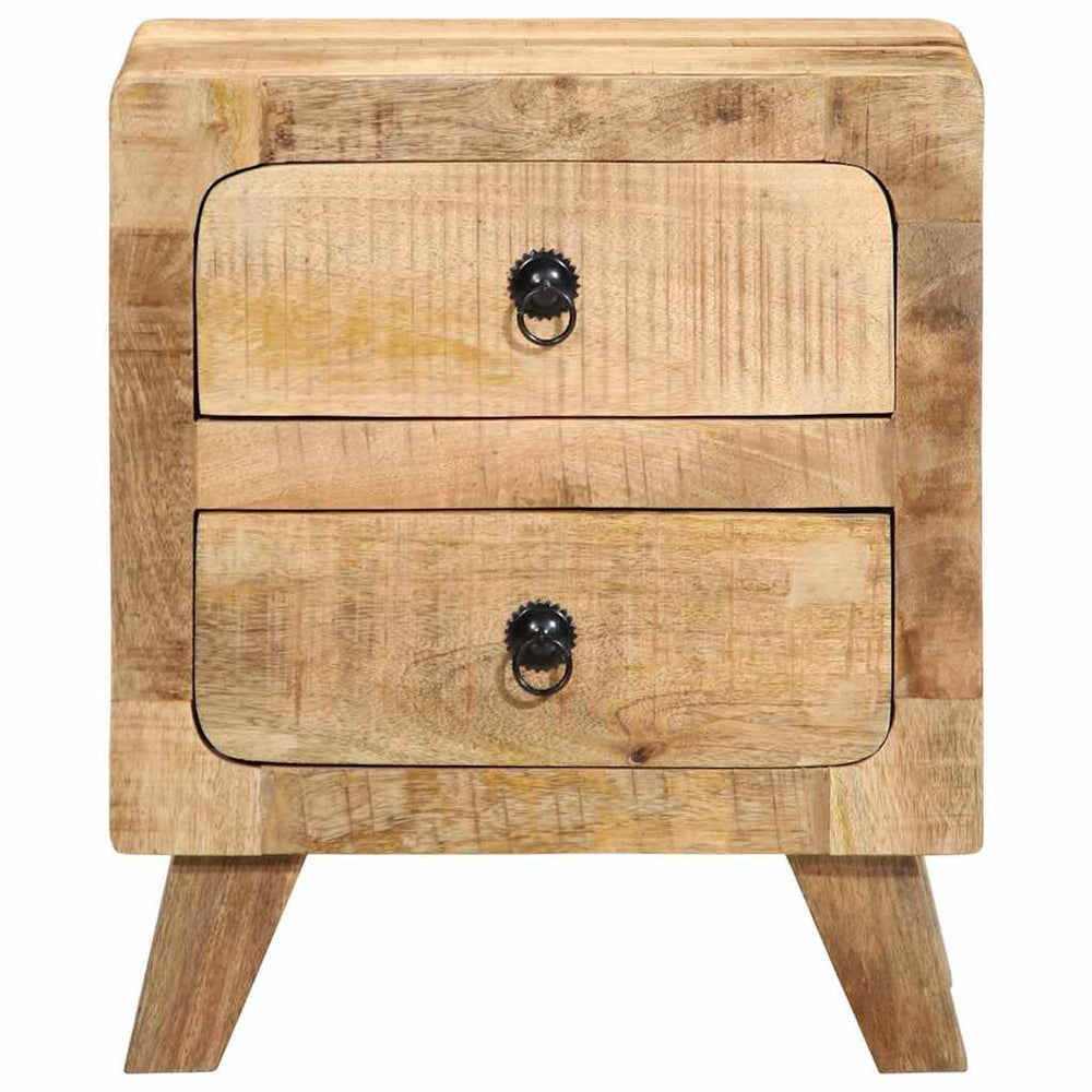 Nachttisch Mango Massivholz 40x32x46 cm