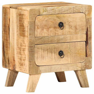Nachttisch Mango Massivholz 40x32x46 cm