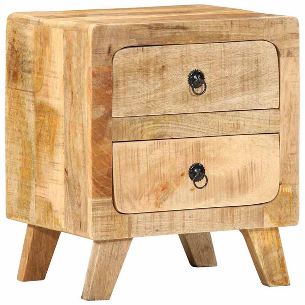 Nachttisch Mango Massivholz 40x32x46 cm