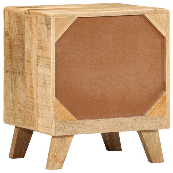 Nachttische 2er Set Mango Massivholz 40x46 cm