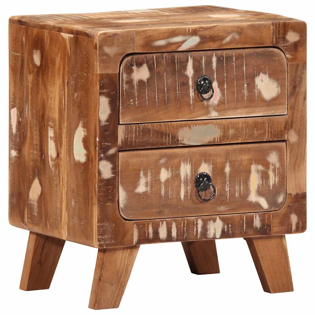 Nachttisch Altholz Massiv 40x32x46 cm