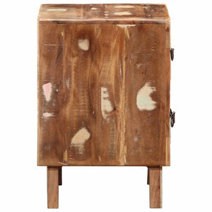 Nachttisch Altholz Massiv 40x32x46 cm