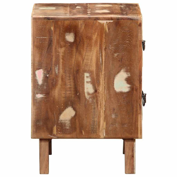 Nachttisch Altholz Massiv 40x32x46 cm