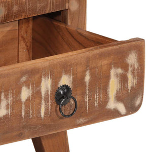Nachttisch Altholz Massiv 40x32x46 cm
