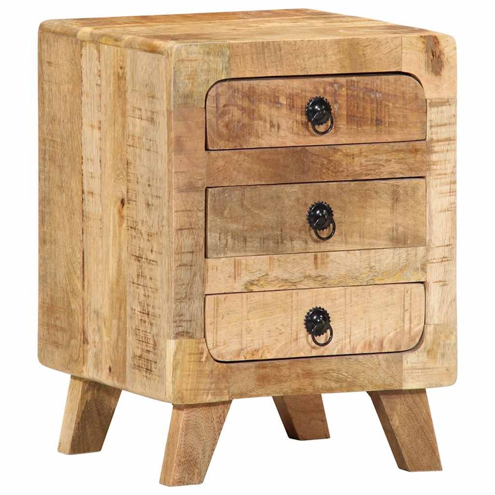 Nachttisch Mango Massivholz 37x32x50 cm