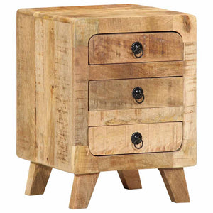 Nachttisch Mango Massivholz 37x32x50 cm