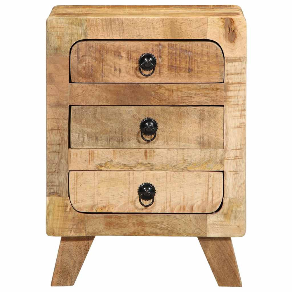 Nachttisch Mango Massivholz 37x32x50 cm