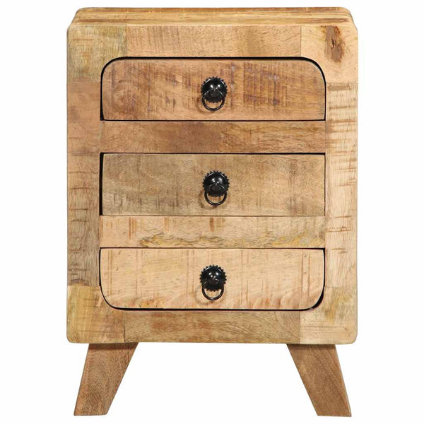Nachttisch Mango Massivholz 37x32x50 cm