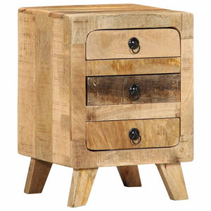 Nachttisch Mango Massivholz 37x32x50 cm