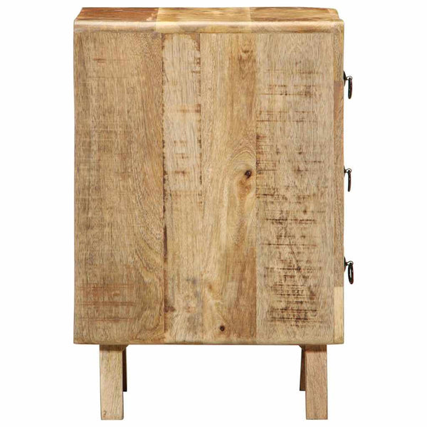 Nachttisch Mango Massivholz 37x32x50 cm