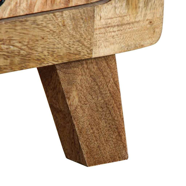 Nachttisch Mango Massivholz 37x32x50 cm