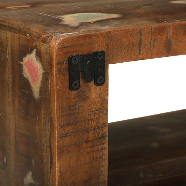 Mehrfarbiger TV-Schrank Altholz 60 cm
