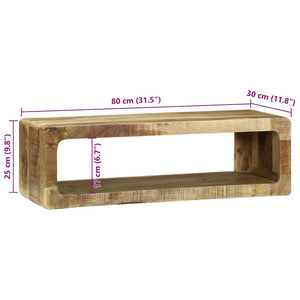 TV-Schrank Mango Massivholz Braun