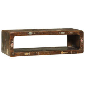 Mehrfarbiger TV-Schrank Altholz 80 cm