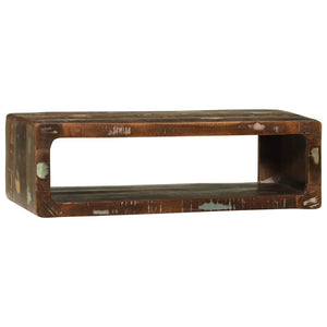 Mehrfarbiger TV-Schrank Altholz 80 cm