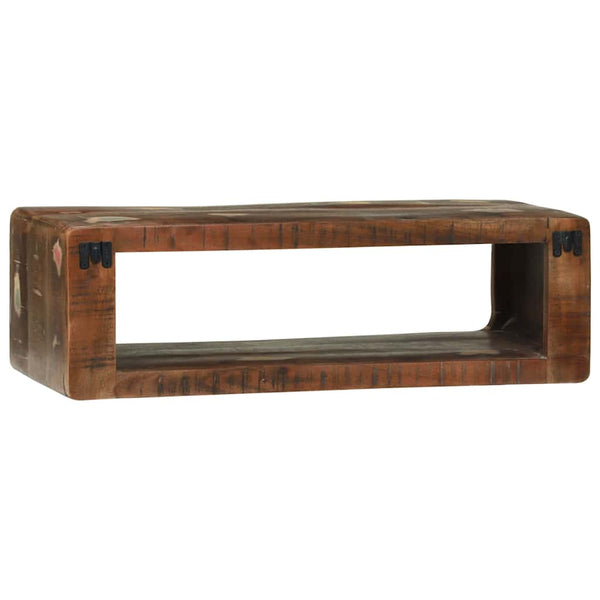 Mehrfarbiger TV-Schrank Altholz 80 cm