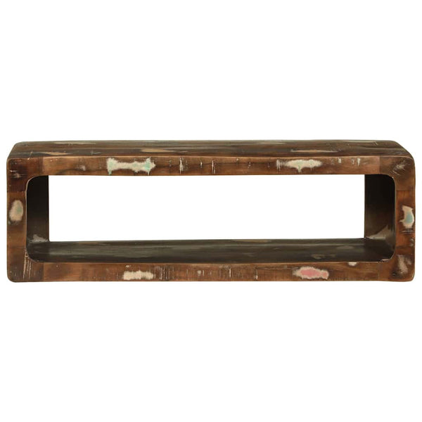 Mehrfarbiger TV-Schrank Altholz 80 cm