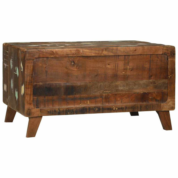 Mehrfarbiger Couchtisch aus Massivholz