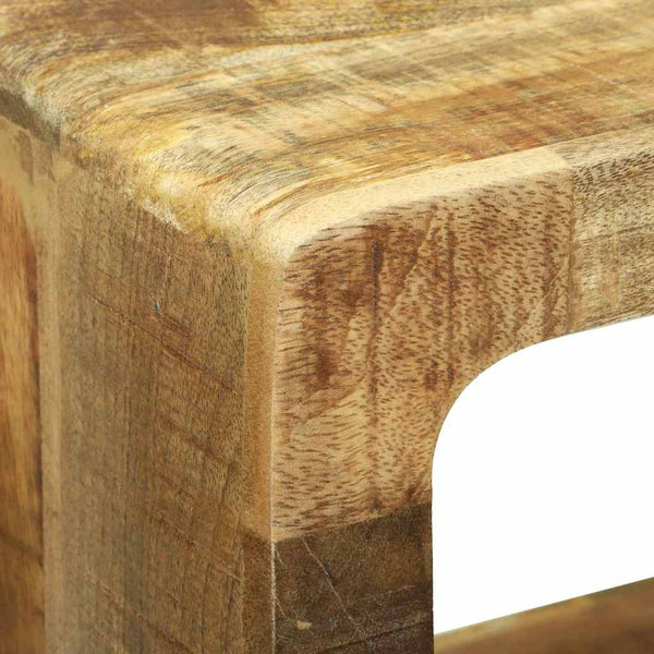 TV-Schrank Set Braun Massivholz Mango 3-teilig