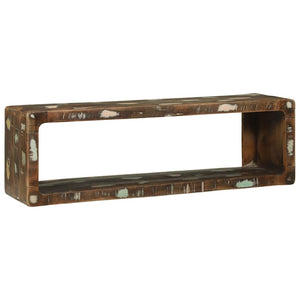 TV-Schrank Set mit Regal Altholz Mehrfarbig