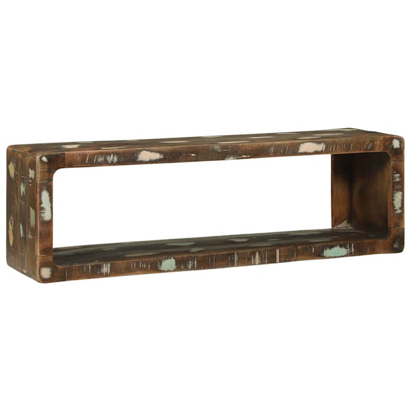 TV-Schrank Set mit Regal Altholz Mehrfarbig