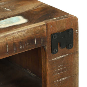 Mehrfarbiger TV-Schrank Altholz