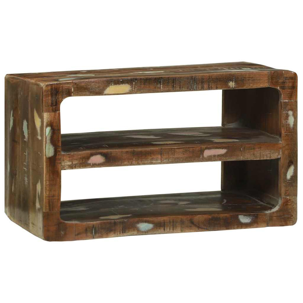 Mehrfarbiger TV-Schrank Altholz