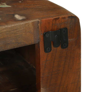 Mehrfarbiger TV-Schrank Altholz 80 cm
