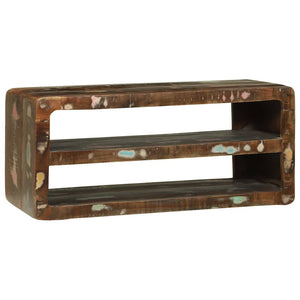 Mehrfarbiger TV-Schrank Altholz 80 cm