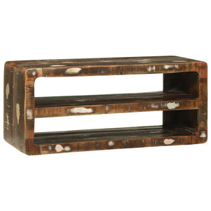 Mehrfarbiger TV-Schrank Altholz 80 cm