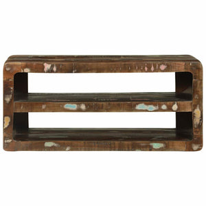 Mehrfarbiger TV-Schrank Altholz 80 cm