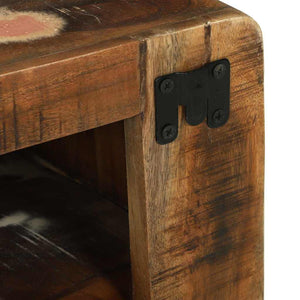 TV-Schrank Mehrfarbig Altholz 100 cm