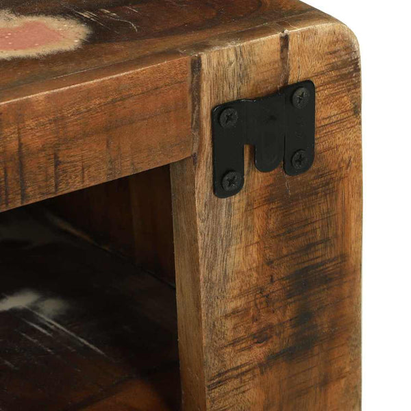 TV-Schrank Mehrfarbig Altholz 100 cm