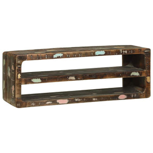 TV-Schrank Mehrfarbig Altholz 100 cm