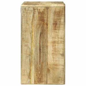 vidaXL Meuble TV avec étagère Bois de manguier massif Marron 36 x 30 x 54 cm