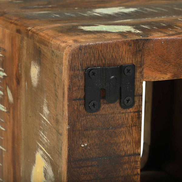 TV-Einheiten 2er Set Mehrfarbig Holz