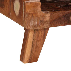 Beistelltisch Braun Massivholz 40x40 cm