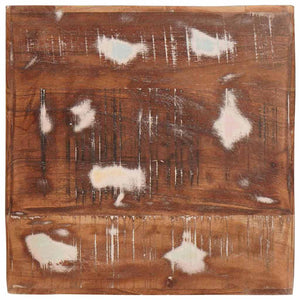 Beistelltisch Braun Massivholz 40x40 cm