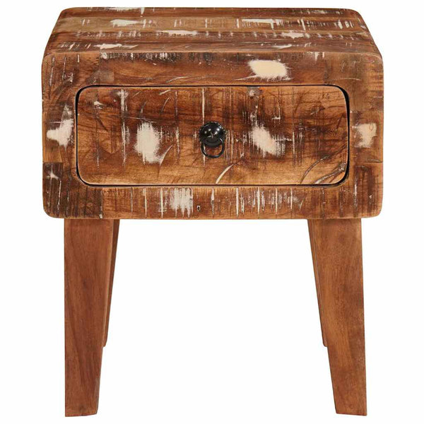 Beistelltisch Braun Massivholz 40x32x46cm