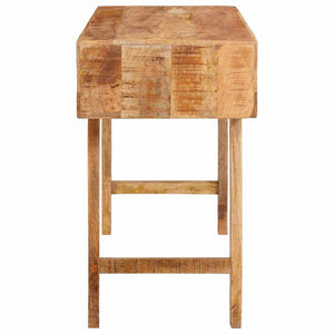 Schminktisch mit Spiegel, Braun, Mango Massivholz