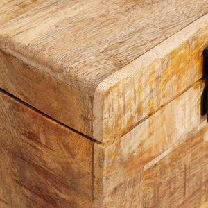 Mango Massivholz Aufbewahrungsbox 70cm